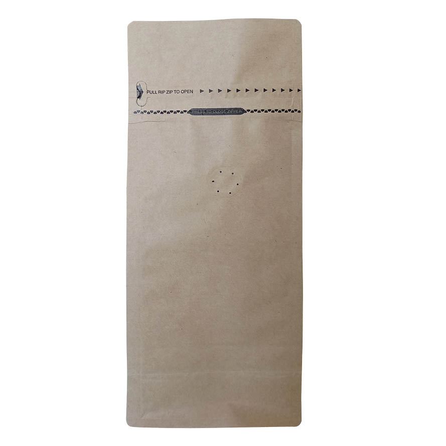 12,5x27,5 Kraft Metalize Kilitli Flat Bottom | AyleModa